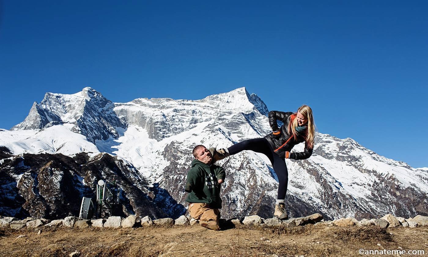 The pair traveled through Thailand, Cambodia, and Nepal, even making it to the base of Mount Everest. - He’s Traveling The World Without Limbs, And It’s Inspiration Overload. The pair traveled through Thailand, Cambodia, and Nepal, even making it to the base of Mount Everest. - He’s Traveling The World Without Limbs, And It’s Inspiration Overload.