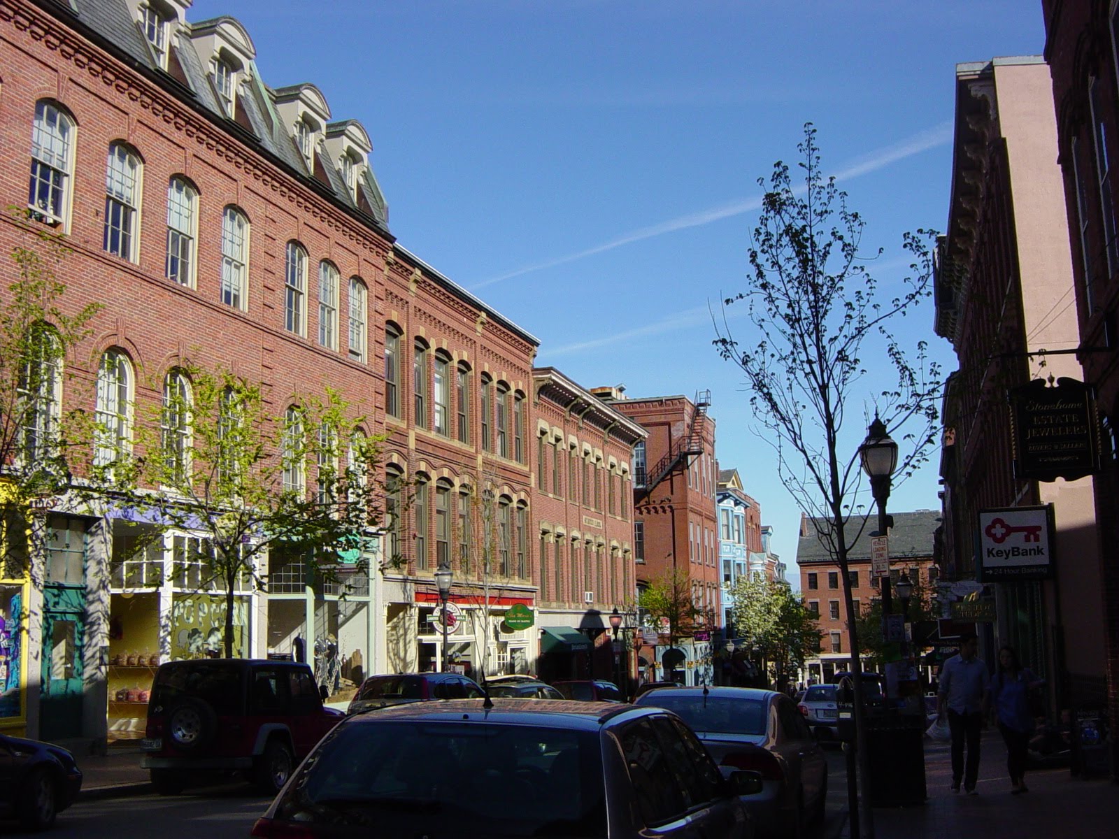 to Maine Downtown Portland Monument Square, Congress, and