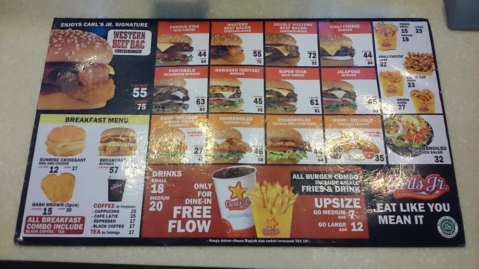 Carl's Jr Juanda Surabaya