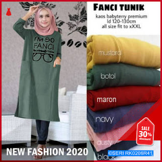 RK0206R41 Fanci Tunik Babyterry BMGShop