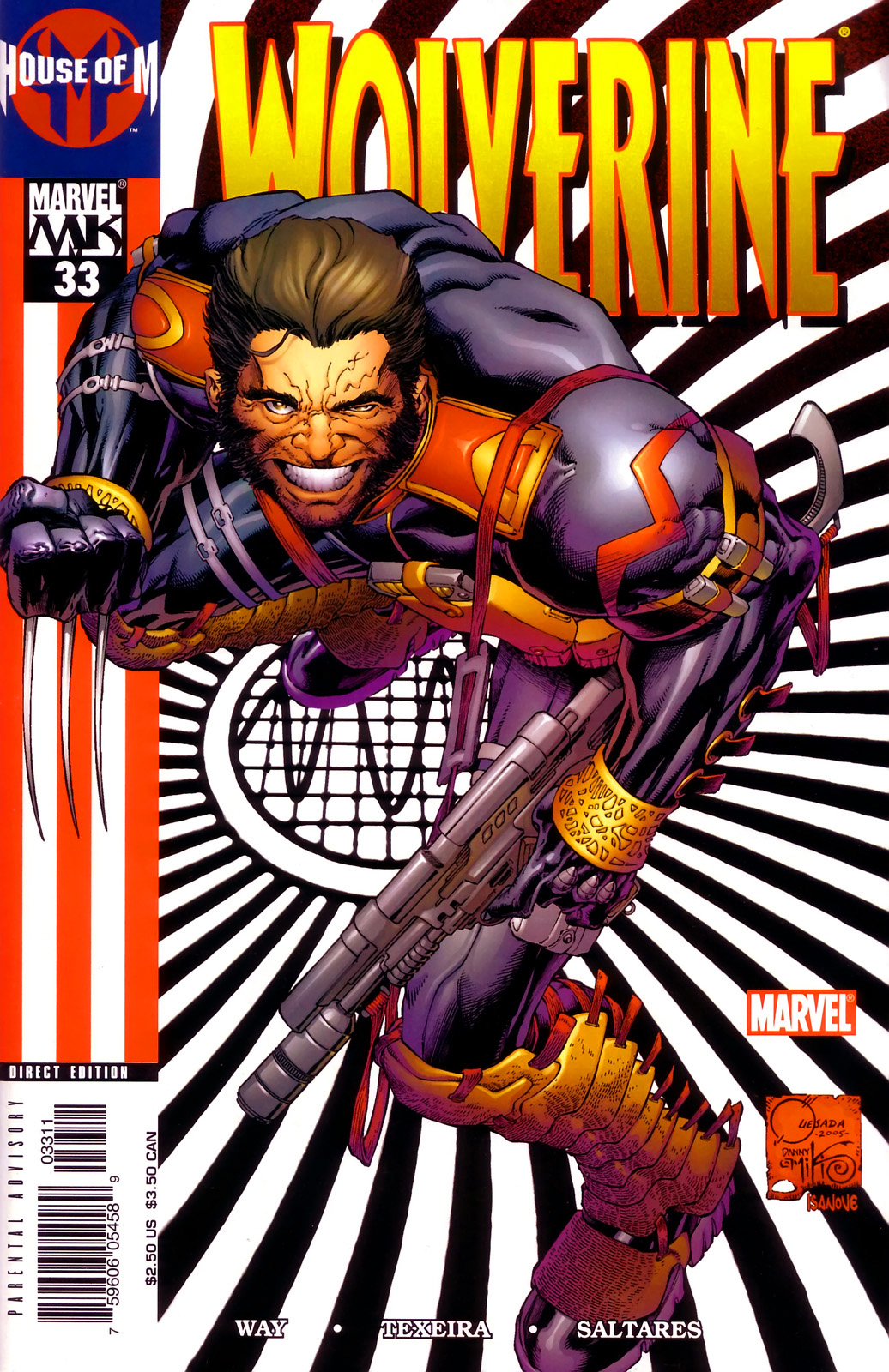 Read online Wolverine (2003) comic -  Issue #33 - 1