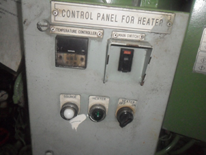 Control Panel for Heater Control Panel for Heater