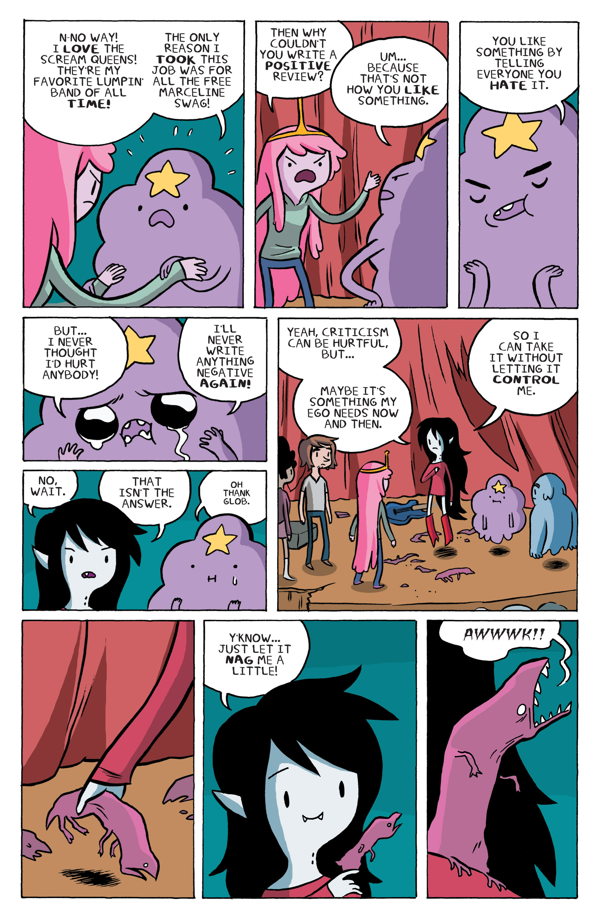 Read online Adventure Time: Marceline and the Scream Queens comic -  Issue #6 - 18