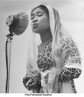 Deco putra: Fatmawati Soekarno