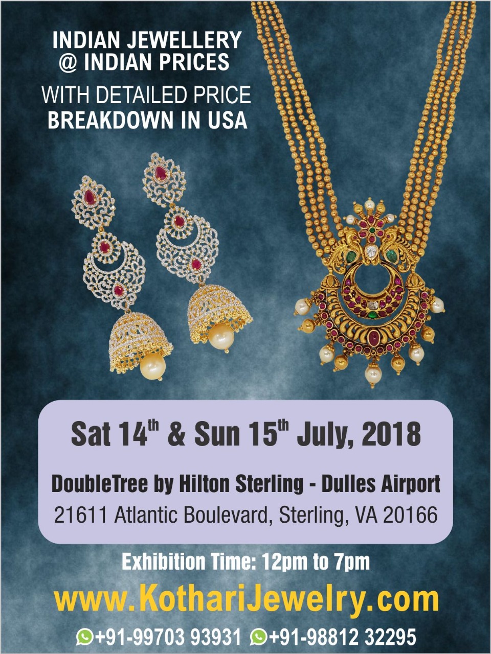 Kothari Jewellery Exhibition in Virginia Jewellery Designs