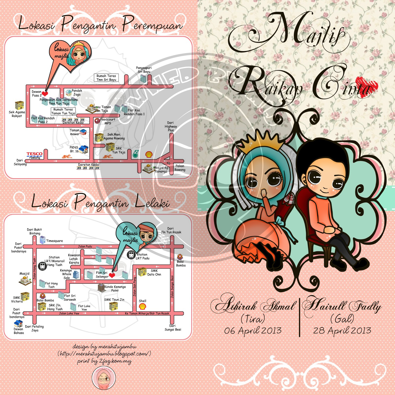 cintaitujambu Diy Kad Kahwin