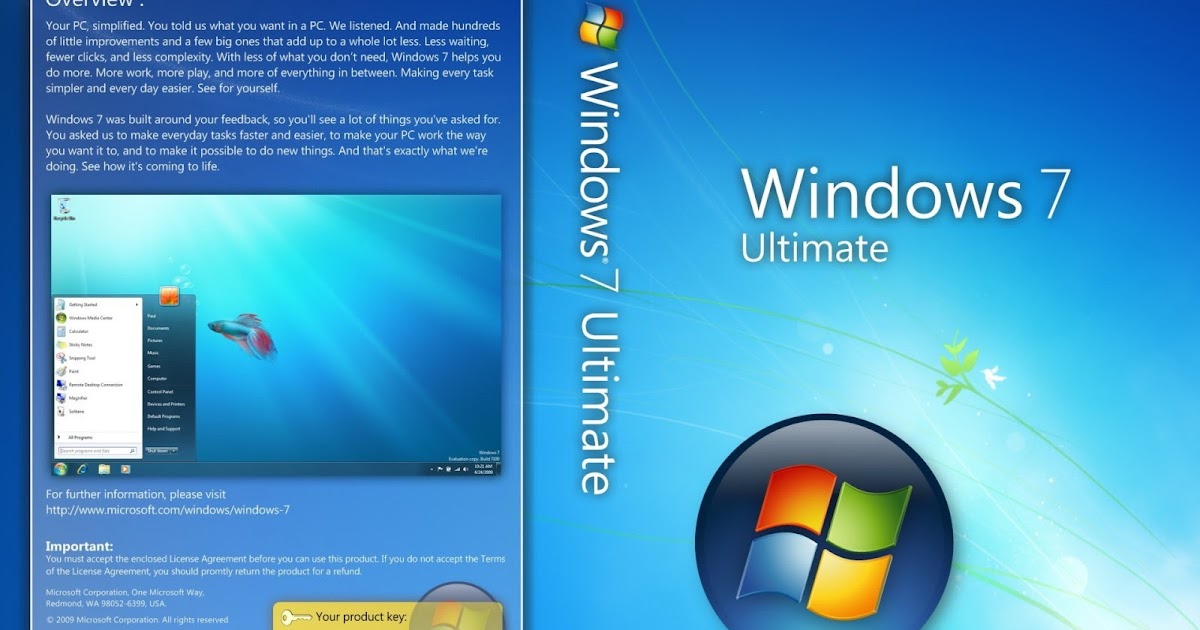 Windows 7 All Editions Activation Keys | Amazing Softwares And Games