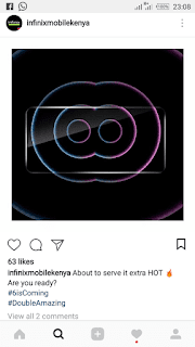 infinix instagram post teasing the Hot 6 and Hot 6 dual camera