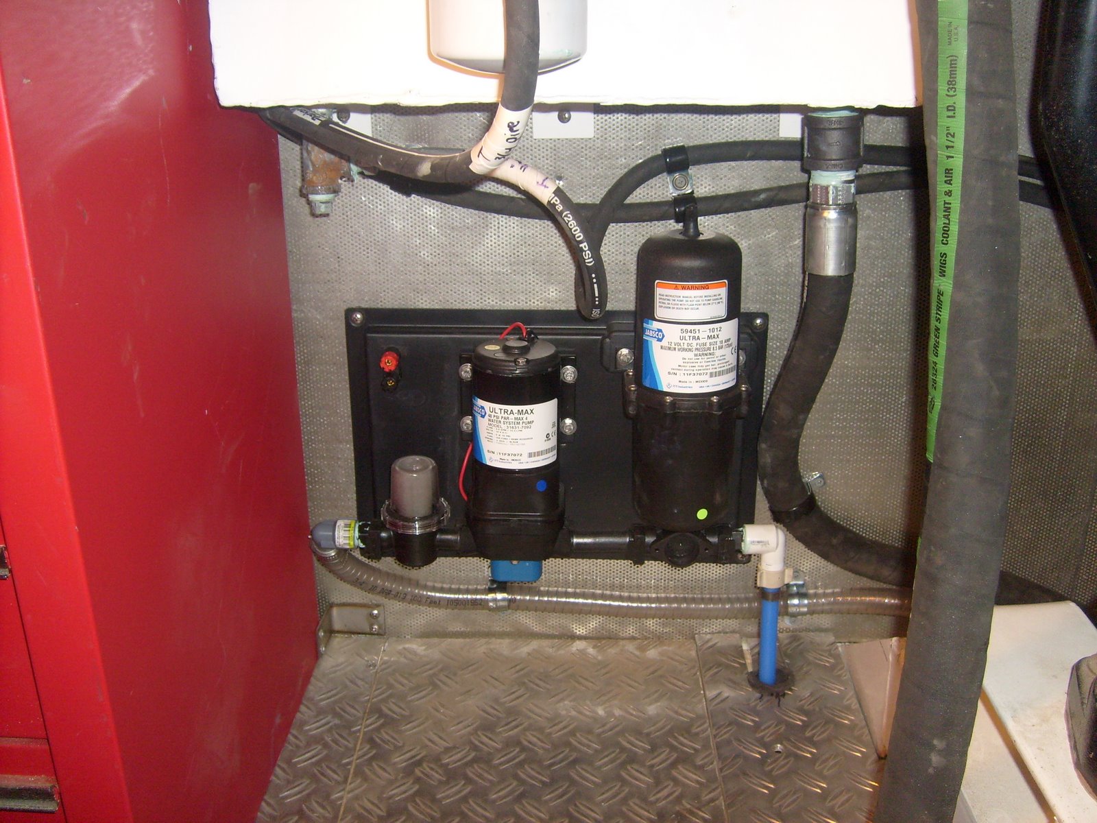 Conall's Boat Build: Fresh water system