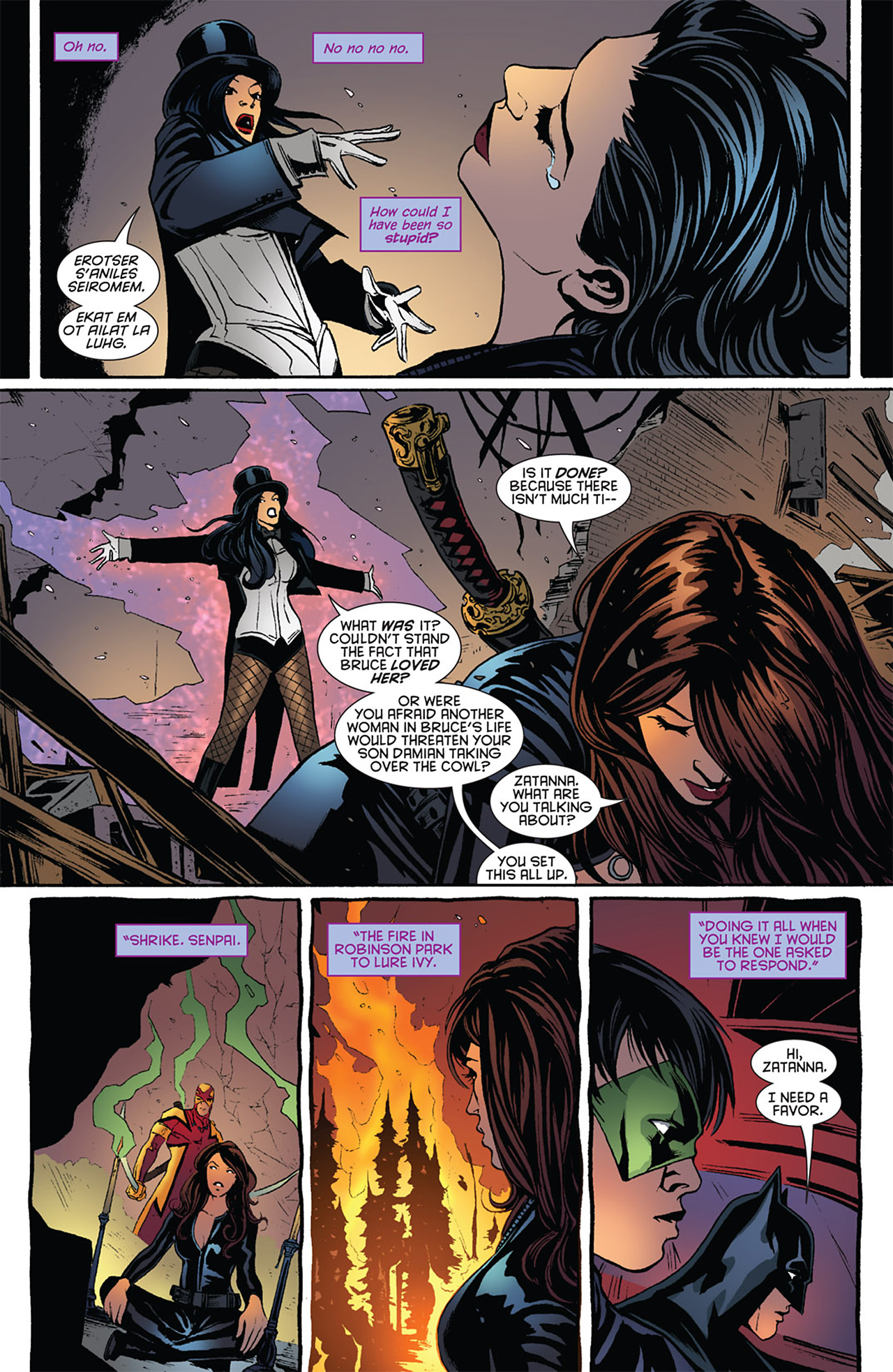 Read online Gotham City Sirens comic -  Issue #18 - 21
