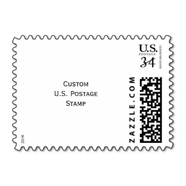 DIY Custom USPS Postcard Photo Postage Stamp