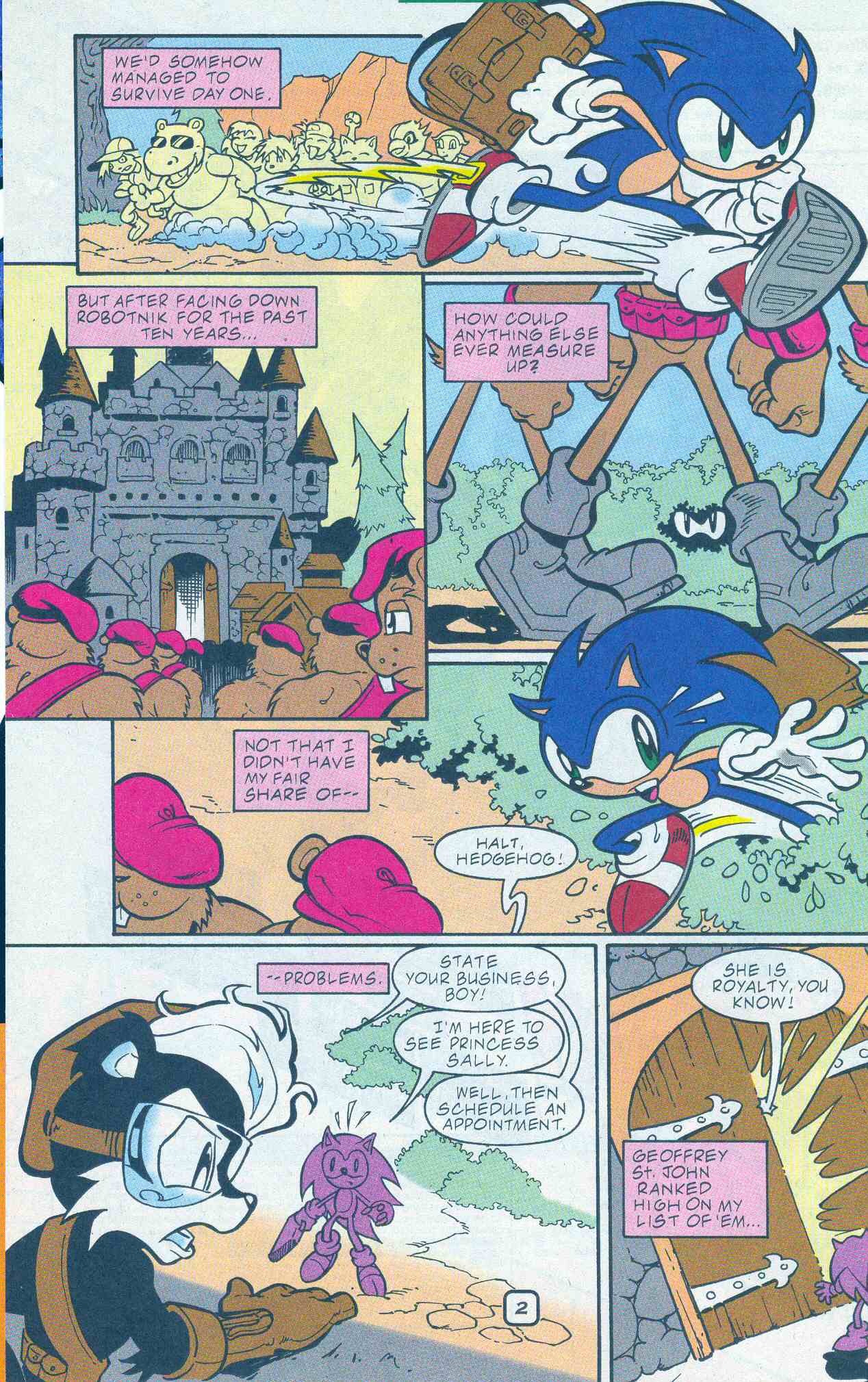 Sonic The Hedgehog (1993) issue 95 - Page 3
