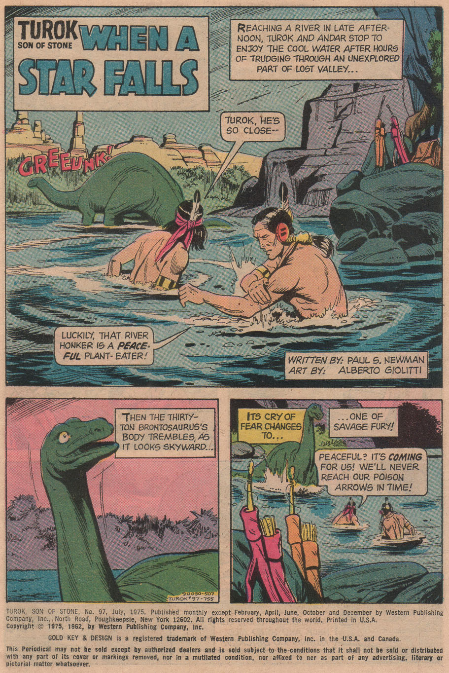 Read online Turok, Son of Stone comic -  Issue #97 - 3