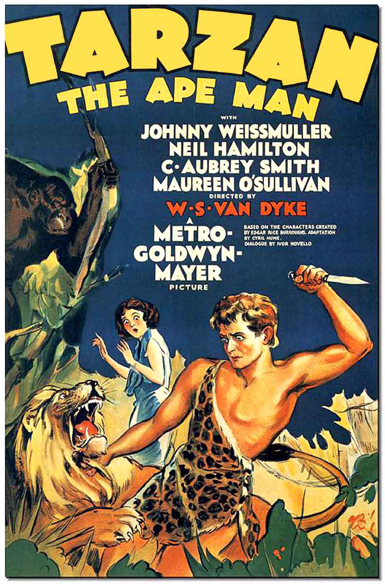 John Kenneth Muir's Reflections on Cult Movies and Classic TV: Tarzan Week:  Tarzan the Ape Man (1932)