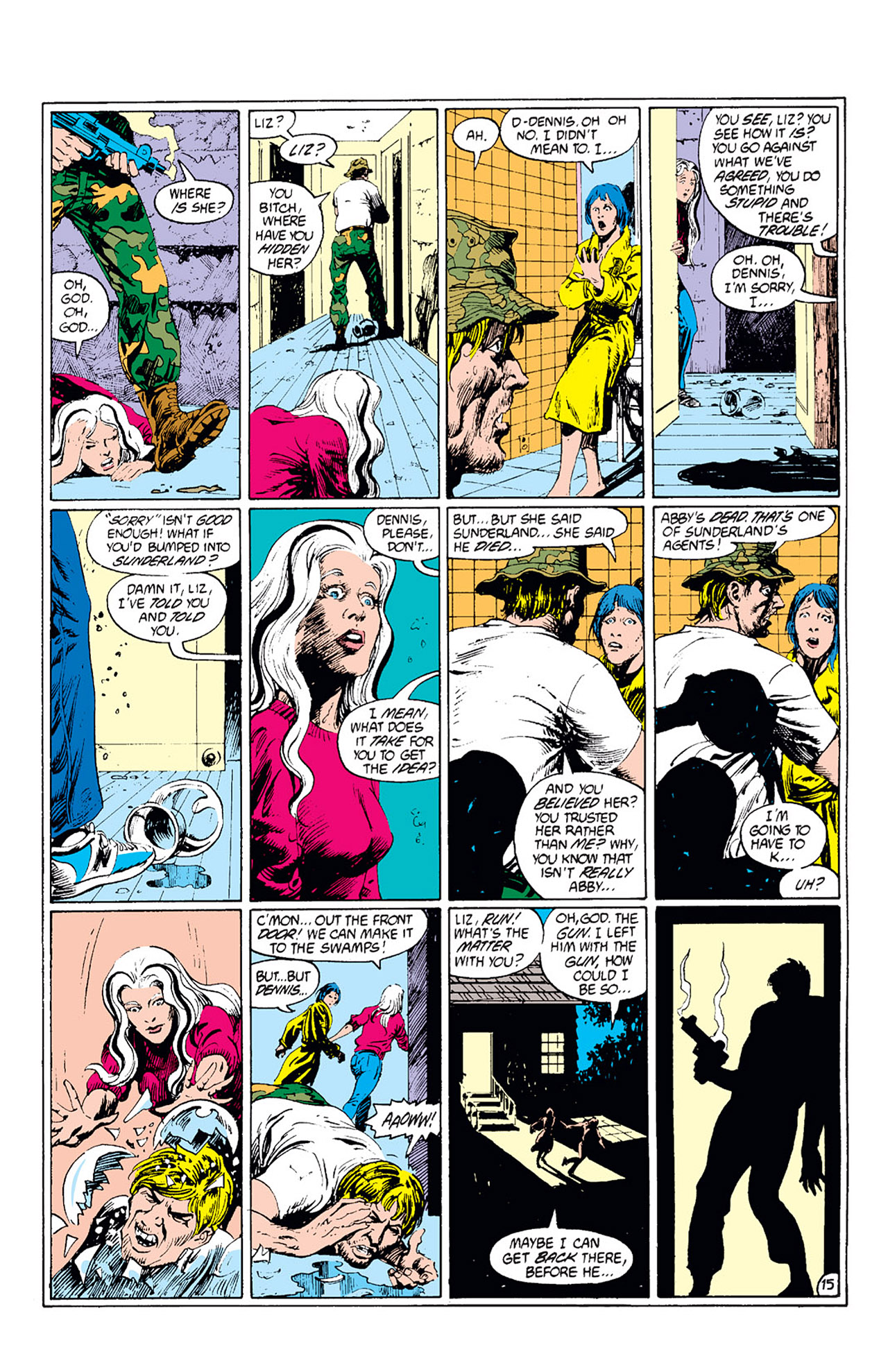 Swamp Thing (1982) Issue #54 #62 - English 16