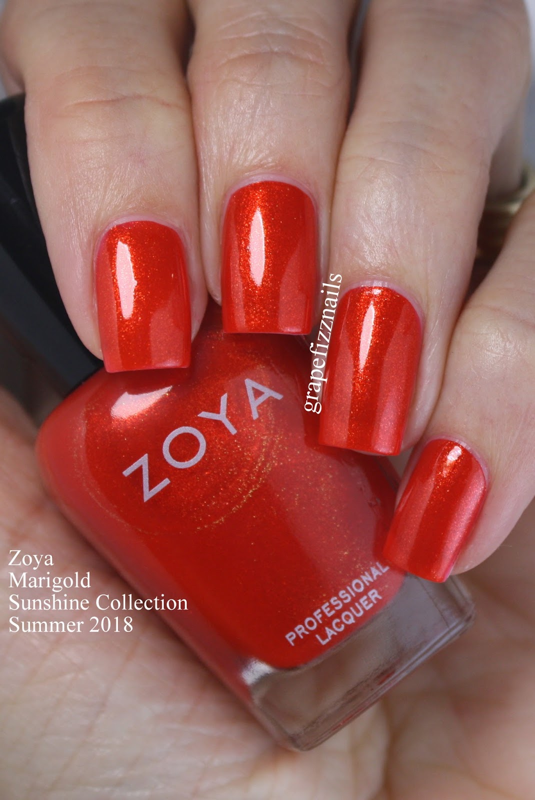 Grape Fizz Nails: Zoya Sunshine Collection, Summer 2018