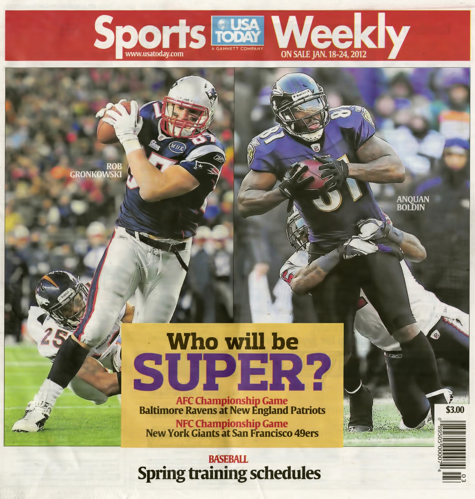 Ivins Images Blog: Cover of USA Today Sports Weekly