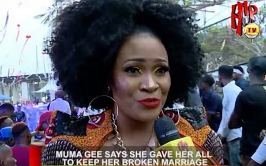 aa "I was a housewife for 6 years to keep my marriage' - Muma Gee speaks up on broken marriage