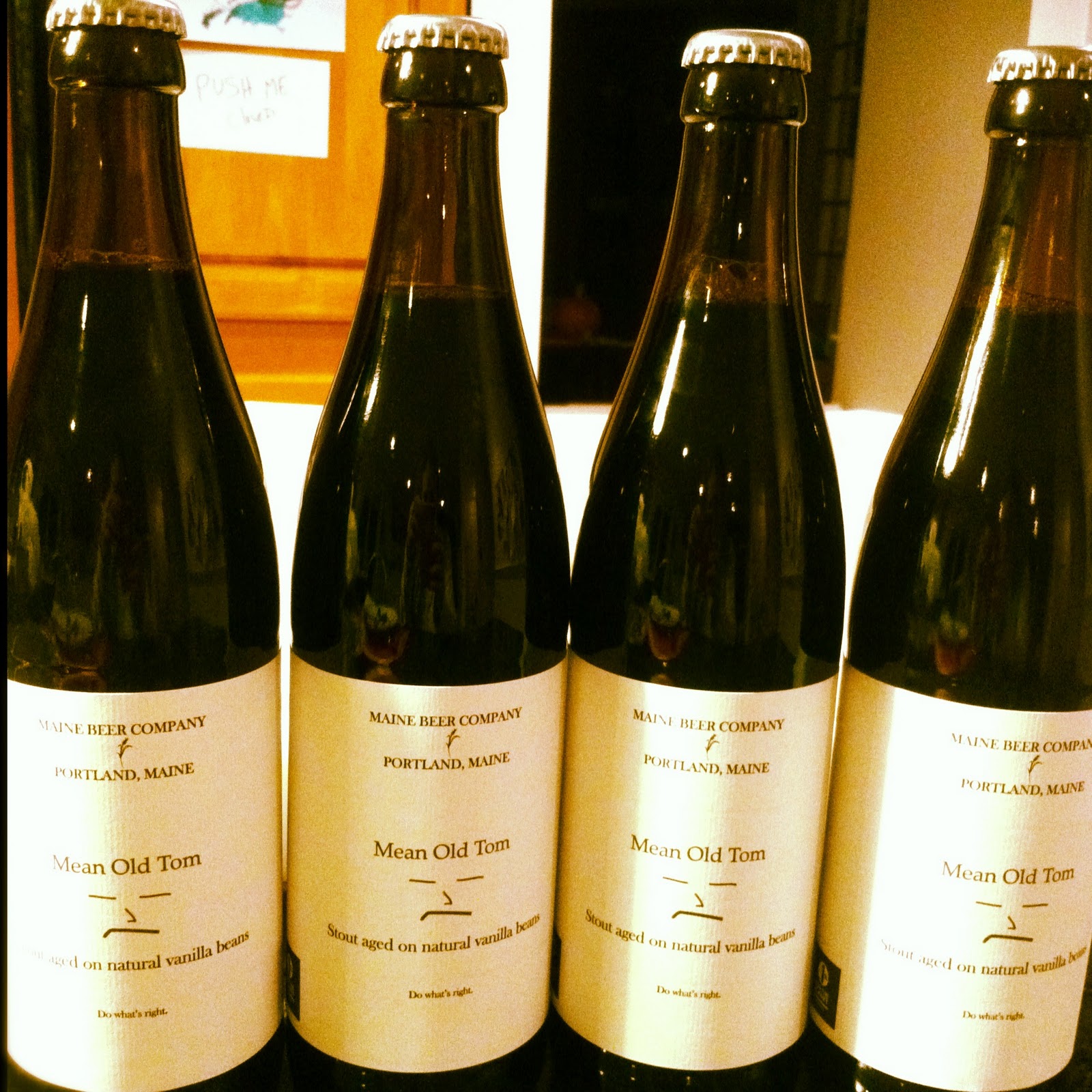 Mom's Malt Barley Blog Maine Beer Week Maine Beer Co. Mean Old Tom