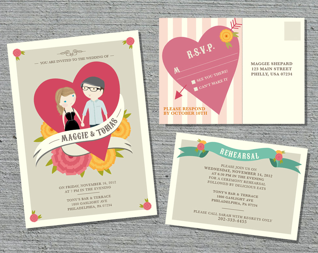 20 Contoh Undangan Pernikahan Unik | Design Corel