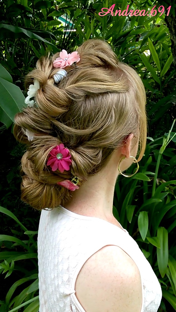 Braids & Hairstyles for Super Long Hair Bow Braid Updo