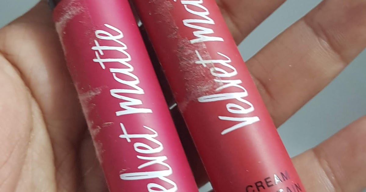 Review Lipstick Victoria Secret Lipstain Cream Valvet Matte