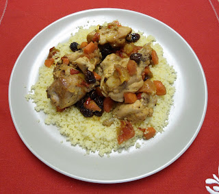 GUISO DE POLLO CON COUSCOUS