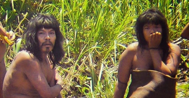 bbc news isolated amazonian tribe filmed
