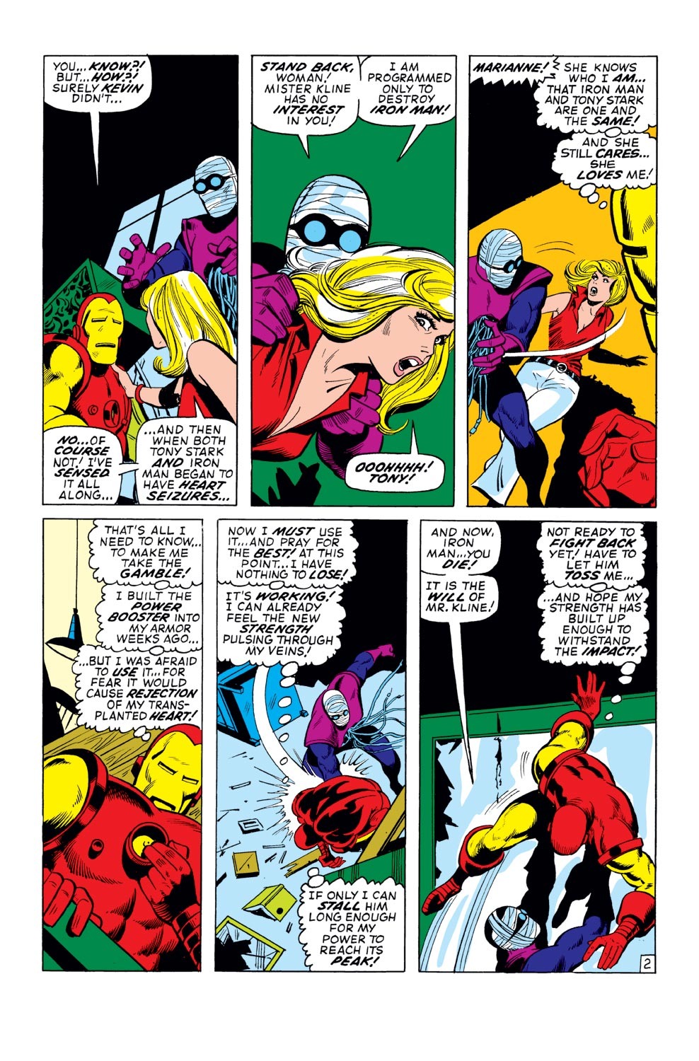 Read online Iron Man (1968) comic -  Issue #45 - 3