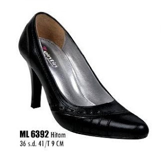  Sepatu  wanita hak  tinggi murah ML 6392 Sepatu  Pantofel 