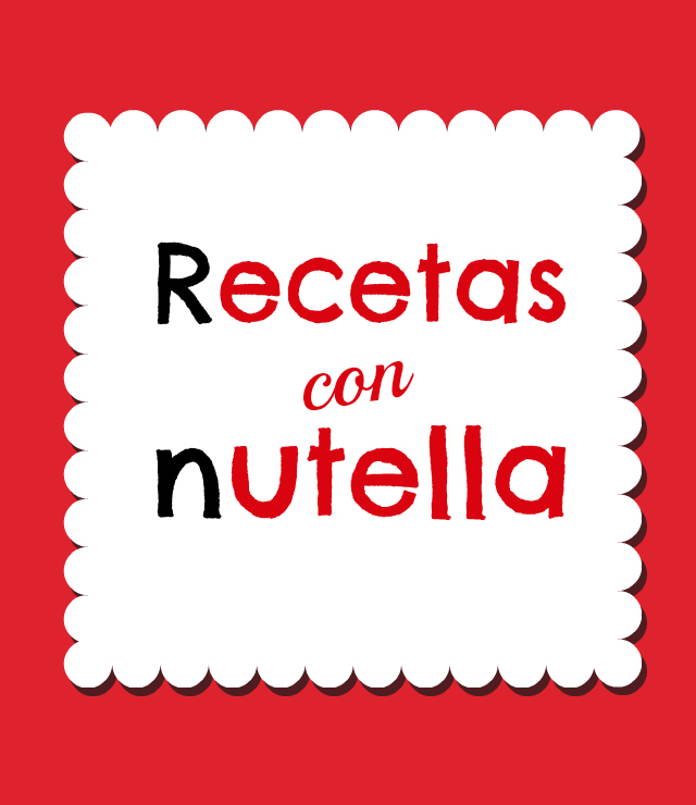 Recetas de Postres con Nutella