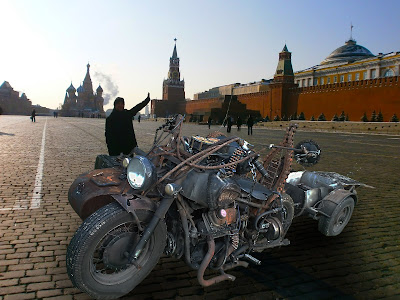 Maailman oudoin moottoripyörä - world's weirdest motorbike