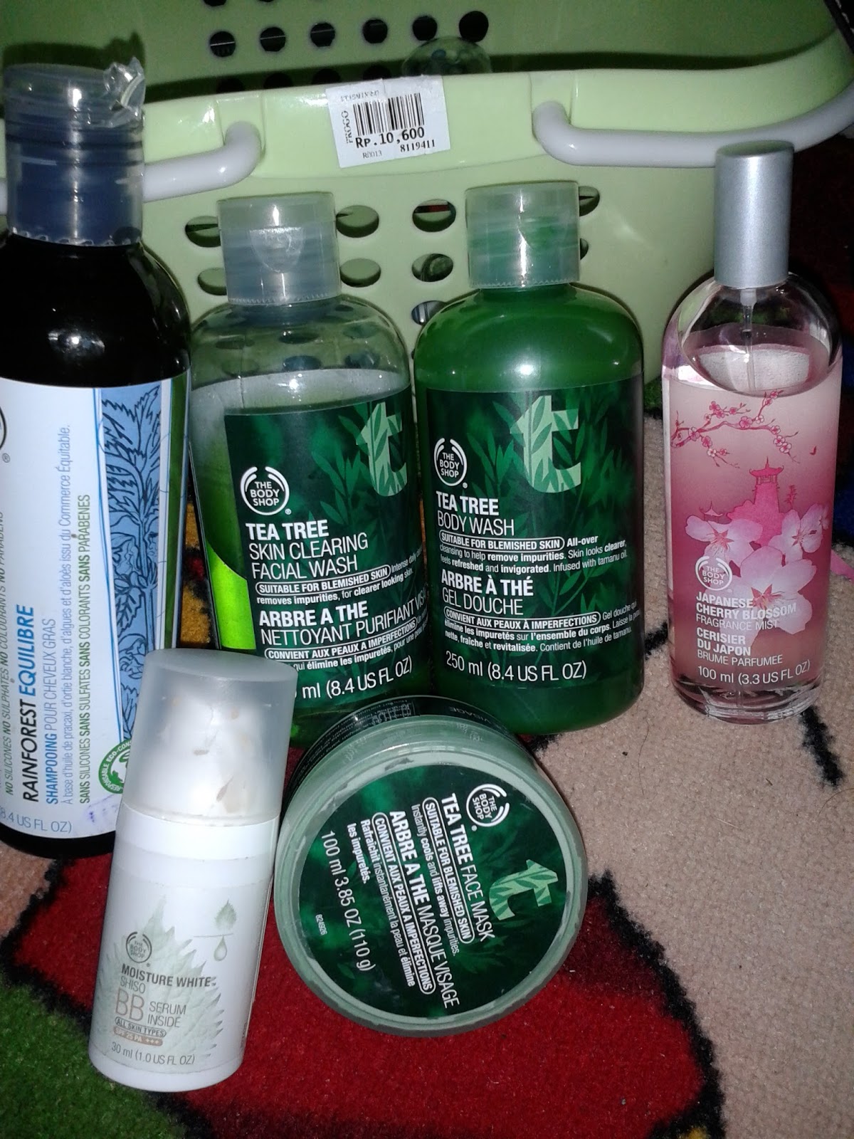 LIFE , BEAUTY , AND MEMORIES The Body Shop Product