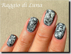 nails marble nail raggio luna di nyc manicure glassy classy coat