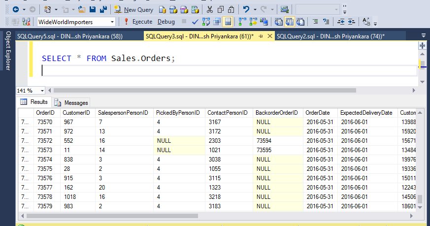 Dinesh's Blog :::: Being Compiled ::::: SQL Server 2016 Sample Database ...