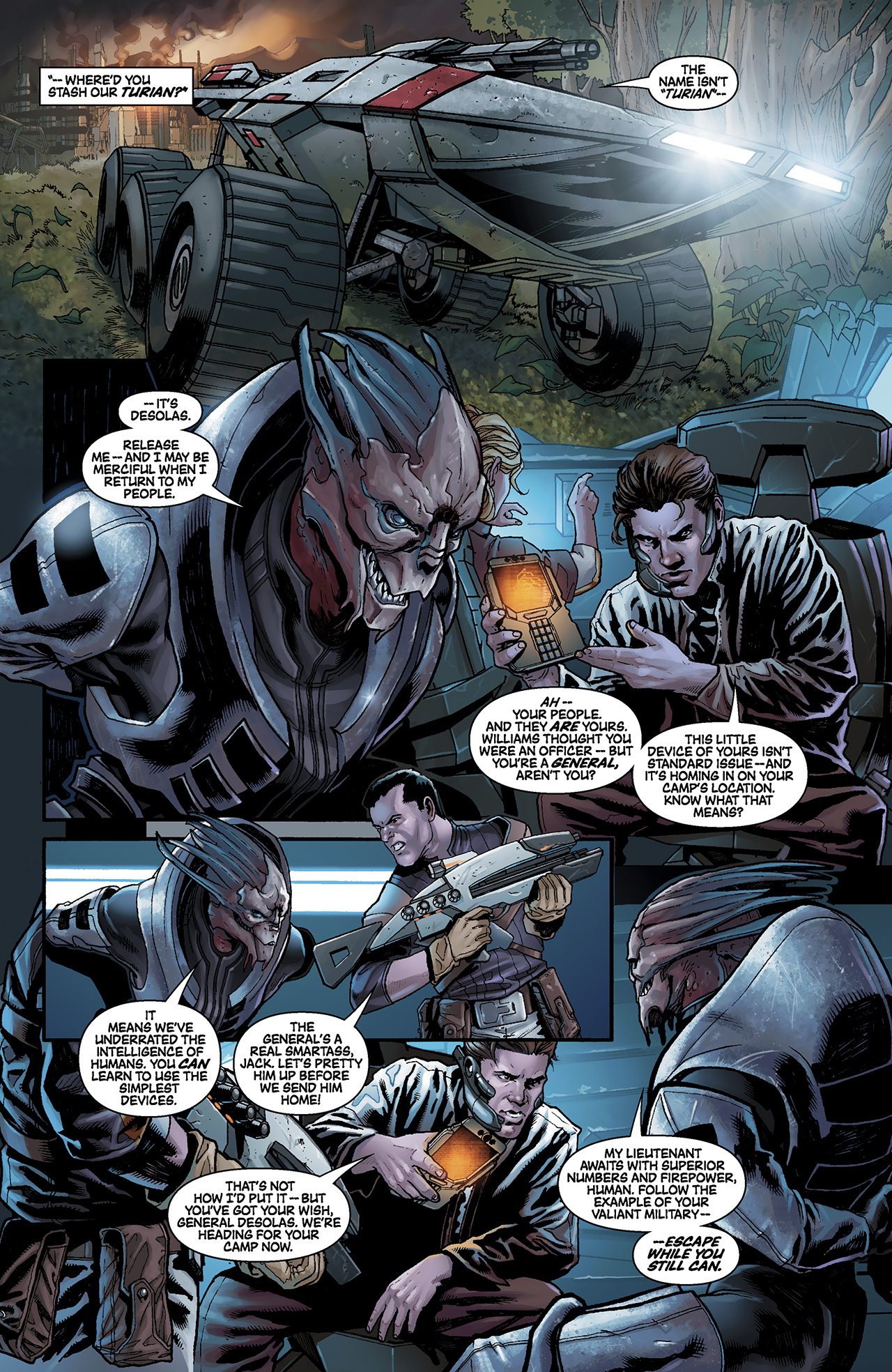 Read online Mass Effect: Evolution comic -  Issue #1 - 11