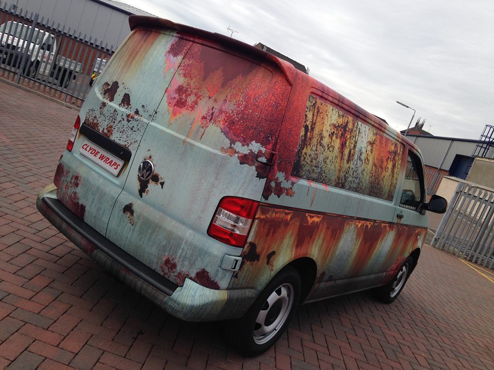 07-Clyde Wraps-Car-Vinyl-Wrap-with-the-Rust-Treatment-www-designstack-co