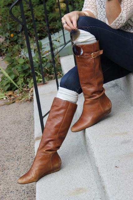 Sweet Tea & Stilettos: Boots + Tall Socks