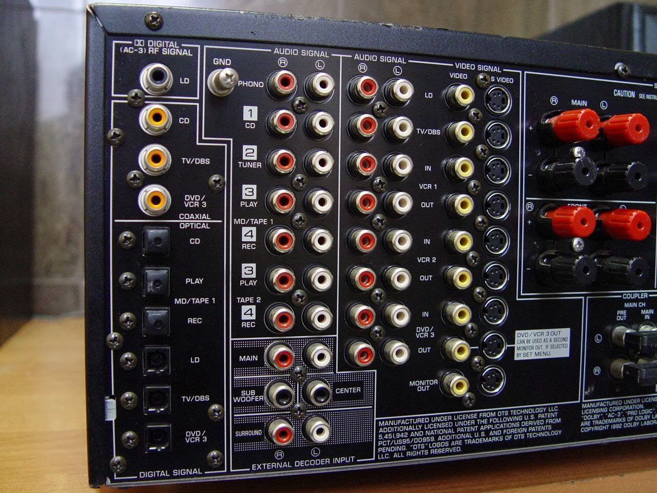 Infrequent Sound [sex.tex] technology: Yamaha DSP-A1