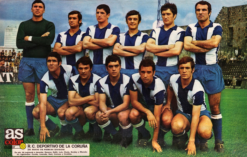 Futbol Español Recopilación: RC Deportivo de la Coruña 1971/72.