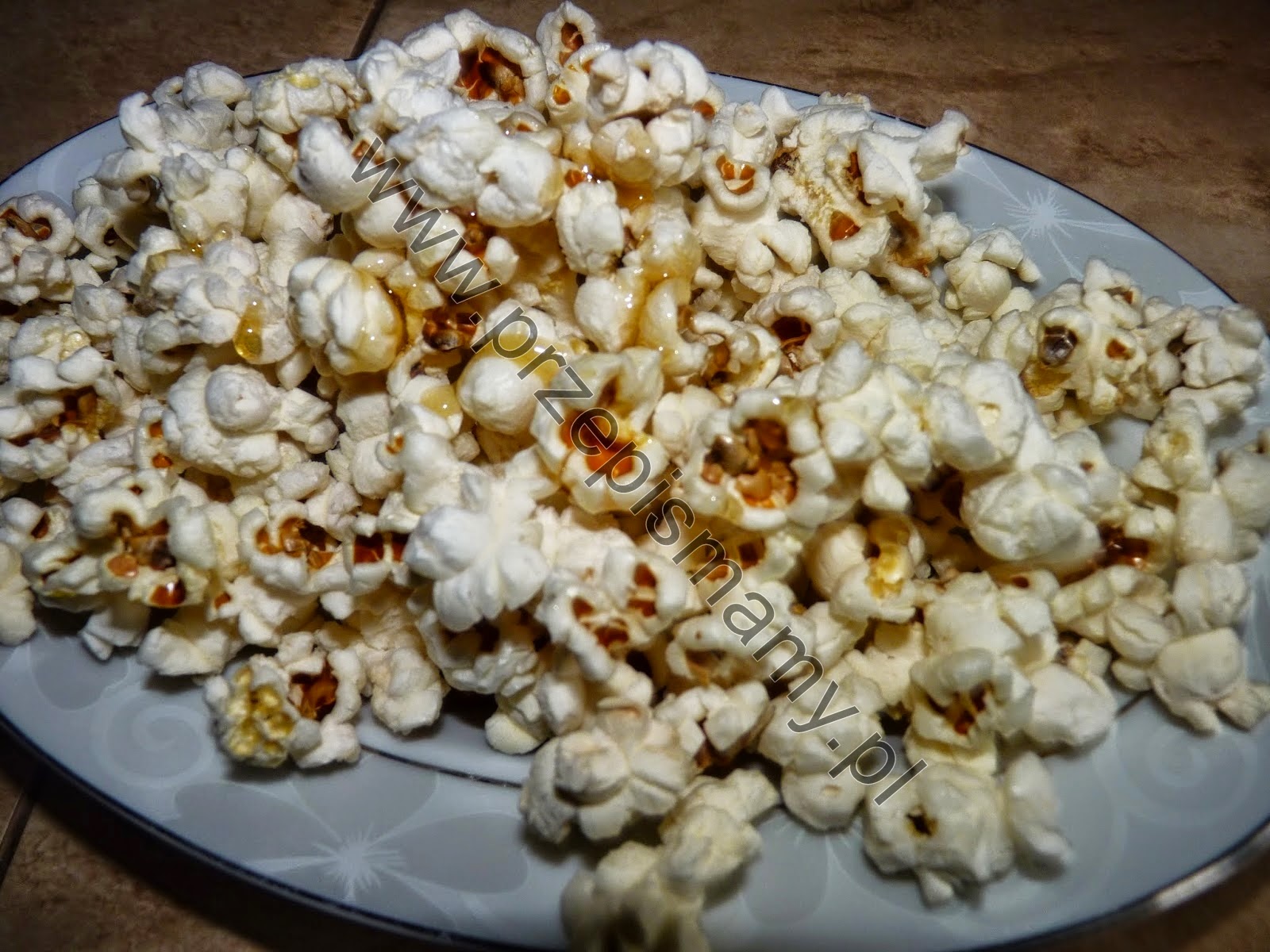 Popcorn z miodem Popcorn z miodem
