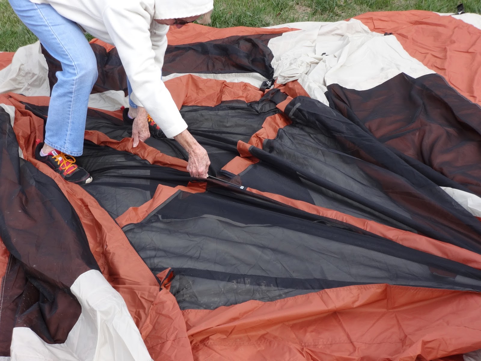 How to Set Up a Tent Raising the Roof