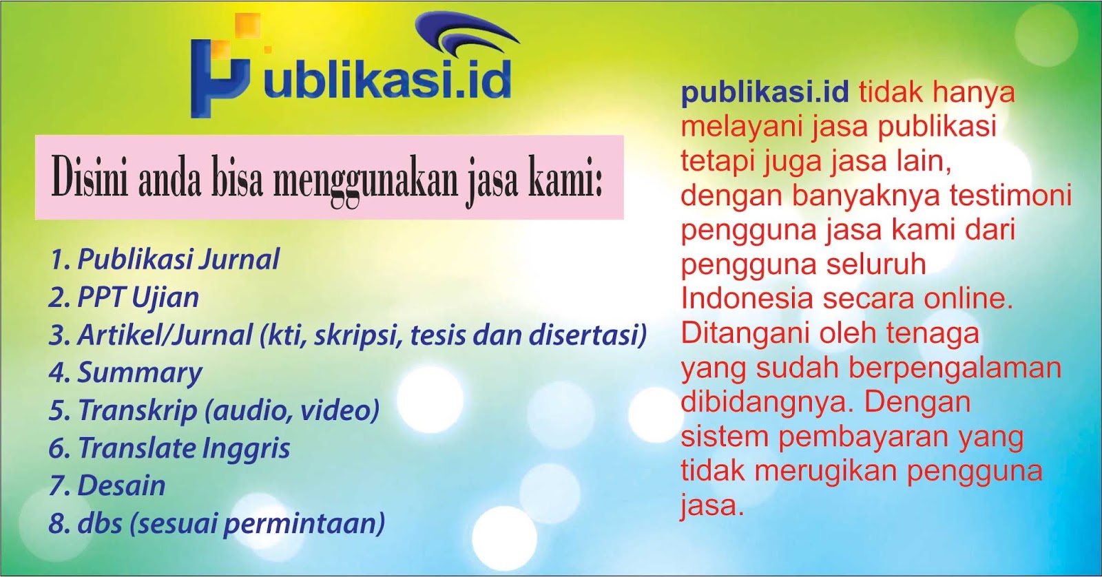 Jasa Membuat Jurnal Terbaik 1 Bikin Artikel Jurnal Skripsi Tesis Dan Disertasi Jasa Publikasi Jurnal
