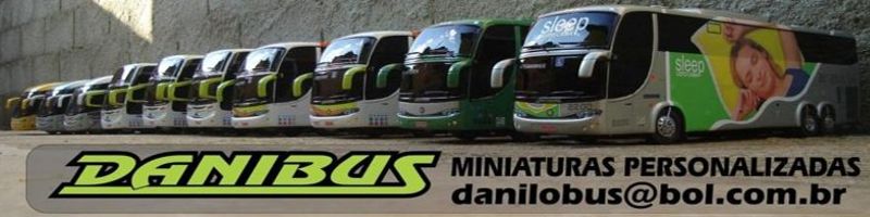 Miniaturas de ônibus