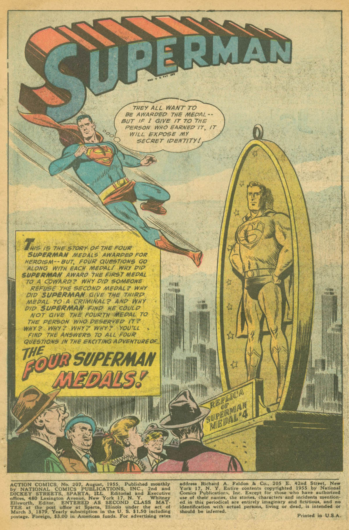 Read online Action Comics (1938) comic -  Issue #207 - 4