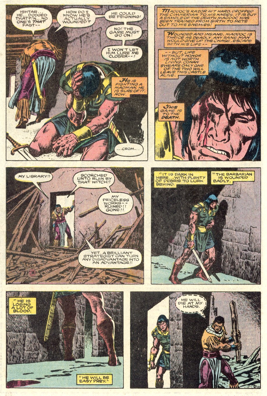 Conan the Barbarian (1970) Issue #184 #196 - English 18