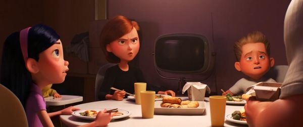 Incredibles 2 movie transcript picture: What are we teaching our kids?