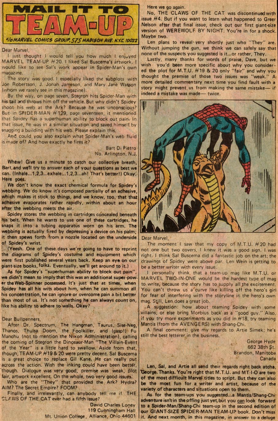 Read online Marvel Team-Up (1972) comic -  Issue #24 - 13