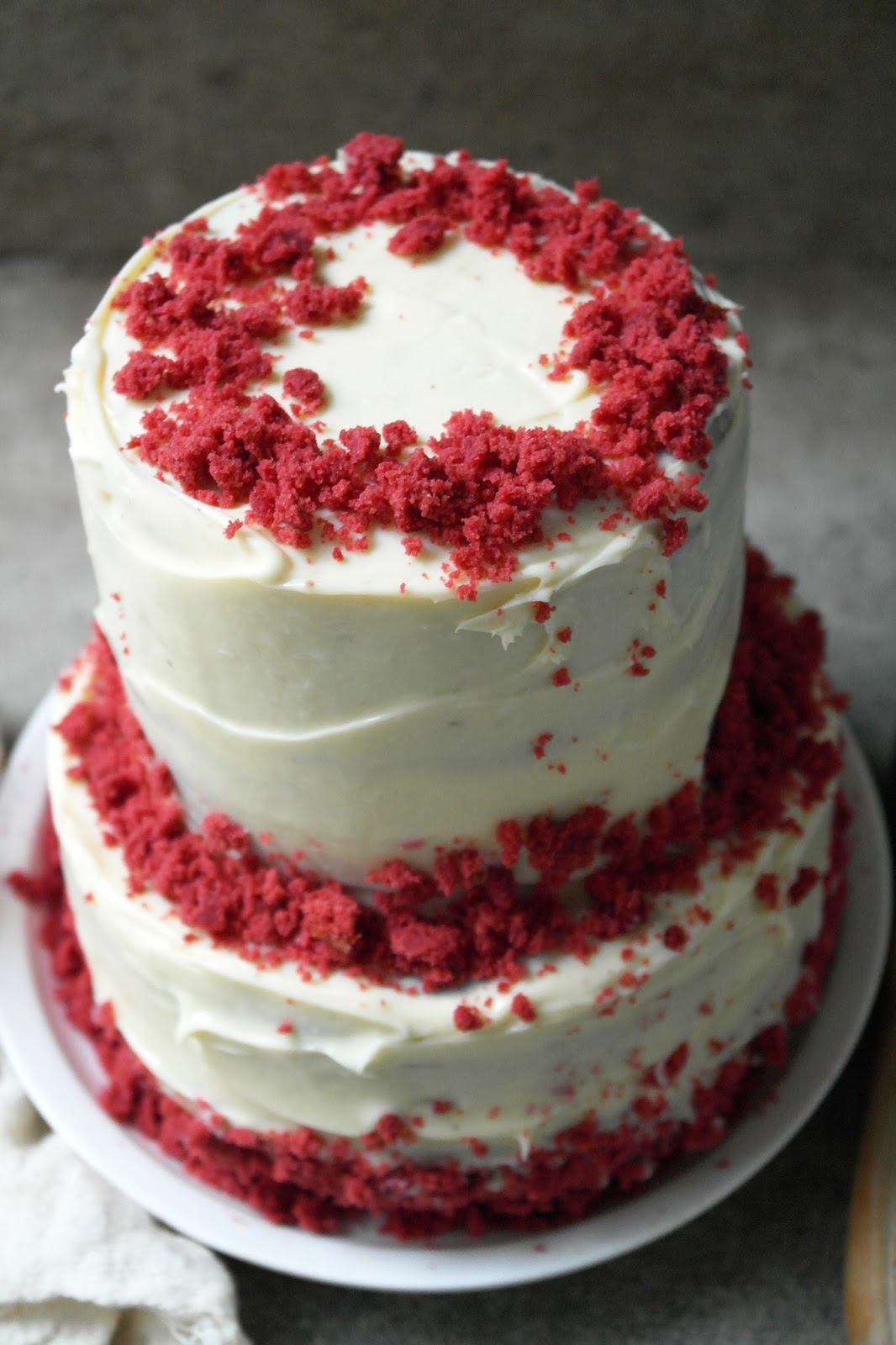 Ted Velvrt Cske Icing / Red Velvet Cake with Cream Cheese Frosting ...
