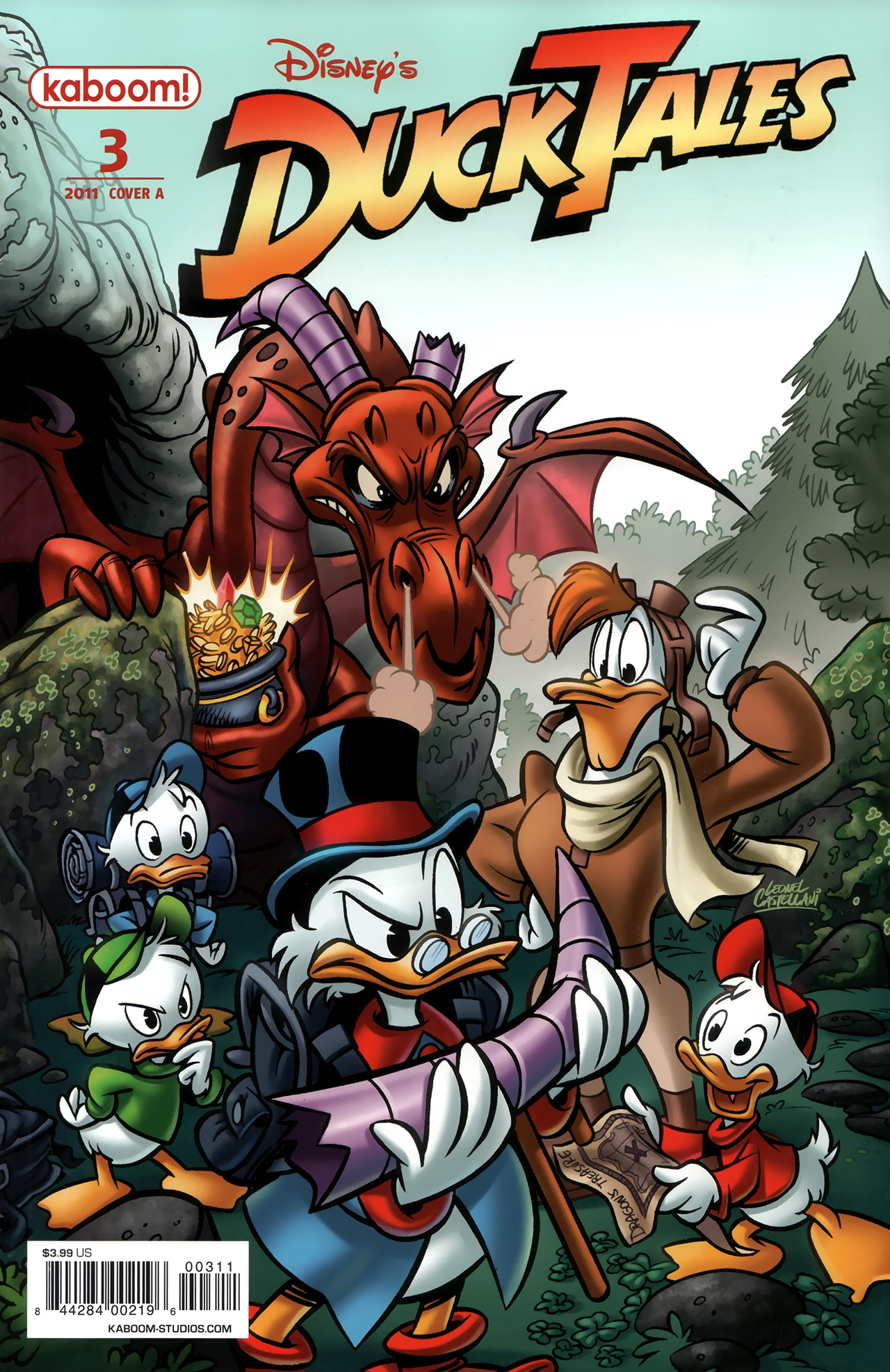 Read online DuckTales comic -  Issue #3 - 1